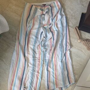 Vince Camuto Multicolor Striped Pants
